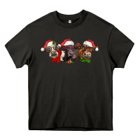 Asphalt christmas heifers Heavy Core Tee - LillyAllenDesigns
