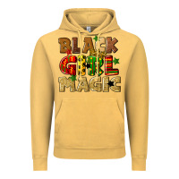 Vintage Mustard black girl magic juneteenth Vintage Hoodie - CowGirlArtShop