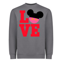 Storm Minnie Mouse Heavyweight Sweatshirt - CowhideDigitalArt