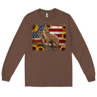 Chestnut american th of july wolves Long Sleeve Tee - Jasminsmagicworld