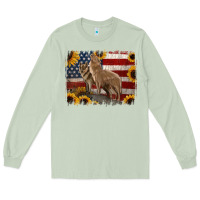 Matcha american th of july wolves Long Sleeve Tee - Jasminsmagicworld