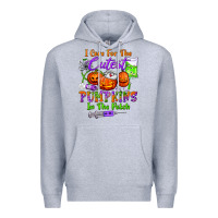 Heather Grey i care for the cutest pumpkins in the patch Premium Hoodie - BundleAndBundleShop