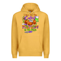 Mustard i care for the cutest pumpkins in the patch Premium Hoodie - BundleAndBundleShop