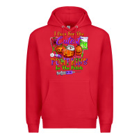 Red i care for the cutest pumpkins in the patch Premium Hoodie - BundleAndBundleShop