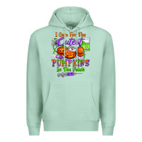 Seafoam i care for the cutest pumpkins in the patch Premium Hoodie - BundleAndBundleShop