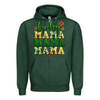 Sports Green lucky mama mama mama  St. Patrick's Zipper Hoodie - LillyAllenDesigns