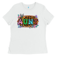 White Best Aunt Ever! Ladies Tee - Bettercallsaul