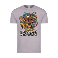 Vintage Zinc Just a little moody baby cow Vintage Tee - HowdyJamesFarm
