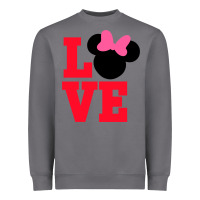 Storm Minnie Mouse Heavyweight Sweatshirt - CowhideDigitalArt