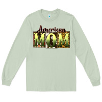 Matcha American Mom Mother's Day Long Sleeve Tee - CowGirlArtShop