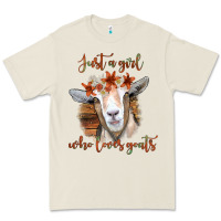 Bone Just a Girl Who Loves Goat Premium Tee - Bettercallsaul