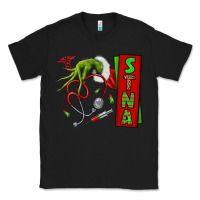 Black Christmas Character Classic Tee - NancyCooperArtShop