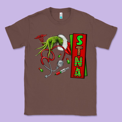 Christmas Character Classic Tee Designed By Nancycooperartshop