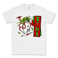 White Christmas Character Classic Tee - NancyCooperArtShop