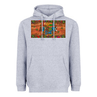 Heather Grey i teach au some kids license plate Heavyweight Hoodie - Artiststas