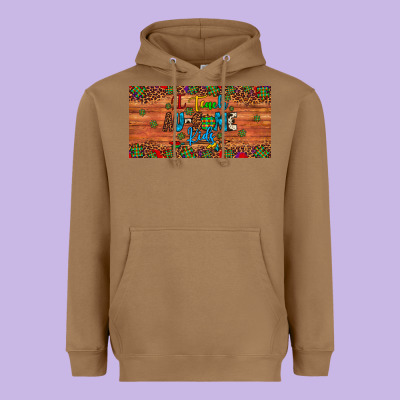 I Teach Au Some Kids License Plate Heavyweight Hoodie Designed By Artiststas