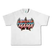 Lunar Rock American mama Mother's Day Urban Heavy Tee - HowdyJamesFarm