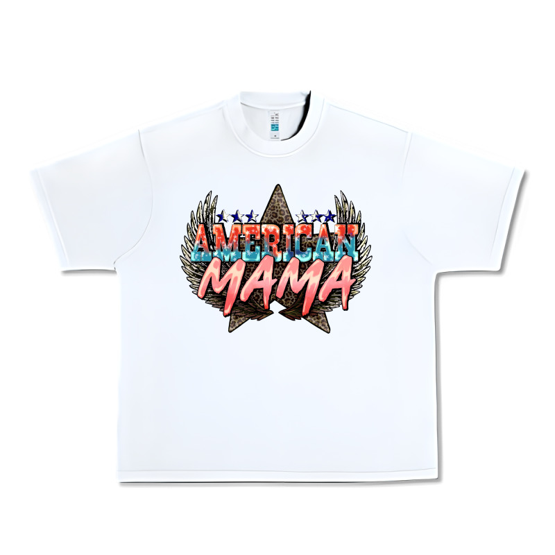 American Mama Mother's Day Urban Heavy Tee by HowdyJamesFarm | Teevron