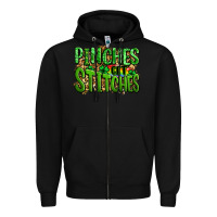 Black pinches get stitches st patricks Zipper Hoodie - LillyAllenDesigns