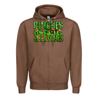 Chestnut pinches get stitches st patricks Zipper Hoodie - LillyAllenDesigns