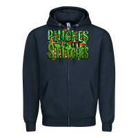 Navy pinches get stitches st patricks Zipper Hoodie - LillyAllenDesigns