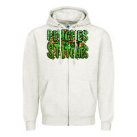 Oatmeal Heather pinches get stitches st patricks Zipper Hoodie - LillyAllenDesigns