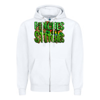 White pinches get stitches st patricks Zipper Hoodie - LillyAllenDesigns
