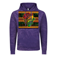 Cloud Purple black history is world history Vintage Hoodie - CowGirlArtShop