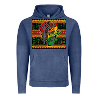 Vintage Denim black history is world history Vintage Hoodie - CowGirlArtShop