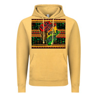 Vintage Mustard black history is world history Vintage Hoodie - CowGirlArtShop