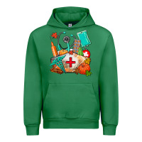 Emerald nurse  and fall Urban Hoodie - AdoDesignShop