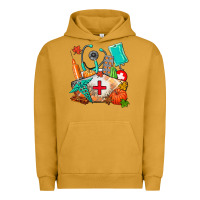 Pigment Peanut Butter nurse  and fall Urban Hoodie - AdoDesignShop