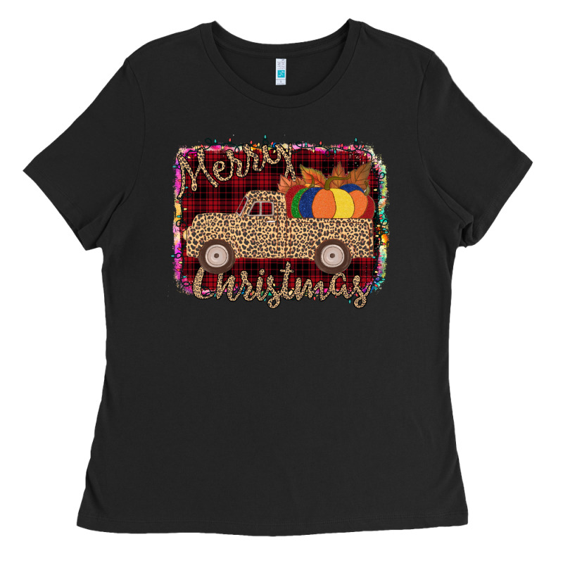 Merry Christmas Truck Ladies Tee by Bettercallsaul | Teevron