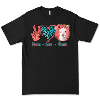 Black Peace Love Goats Premium Tee - Bettercallsaul