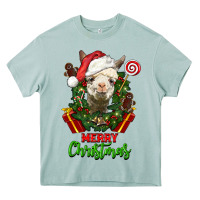 Arona merry christmas alpaca face Heavy Core Tee - LillyAllenDesigns