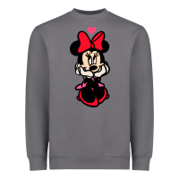 Storm Minnie Mouse Heavyweight Sweatshirt - CowhideDigitalArt