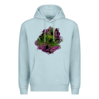Blue Mist halloween patch Premium Hoodie - BundleAndBundleShop