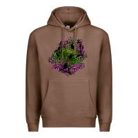Chestnut halloween patch Premium Hoodie - BundleAndBundleShop