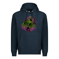 Navy halloween patch Premium Hoodie - BundleAndBundleShop