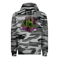 Slate Camo halloween patch Premium Hoodie - BundleAndBundleShop