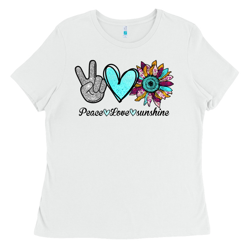 Peace Love Sunshine Ladies Tee by Bettercallsaul | Teevron