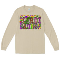Mushroom Mardi Saurus Long Sleeve Tee - HowdyJamesFarm