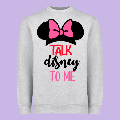 Minnie Mouse Heavyweight Sweatshirt Designed By Cowhidedigitalart