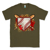 Army Green baseball home plate Classic Tee - Jasminsmagicworld