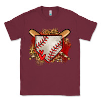 Burgundy baseball home plate Classic Tee - Jasminsmagicworld