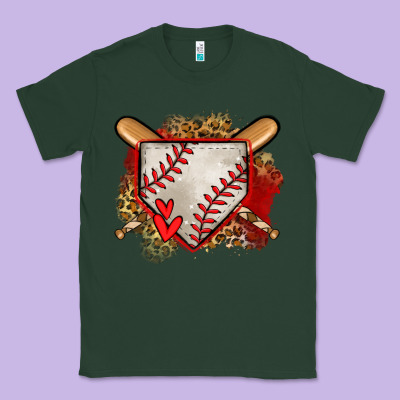 Baseball Home Plate Classic Tee Designed By Jasminsmagicworld