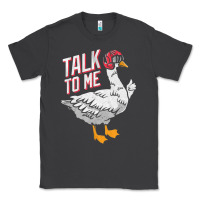 Smoke Talk To Me- Funny Goose Tee- Funny Goose Gifts Premium Classic Tee - minhPixels