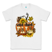 White Wild About Fall Classic Tee - texasbilliewilder