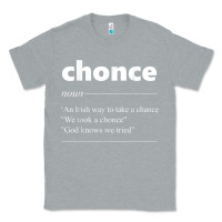 Heather Grey Chonce Definition We Took A Chonce Risk Lover Gift Classic Tee - minhPixels
