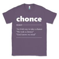 Lavender Chonce Definition We Took A Chonce Risk Lover Gift Classic Tee - minhPixels